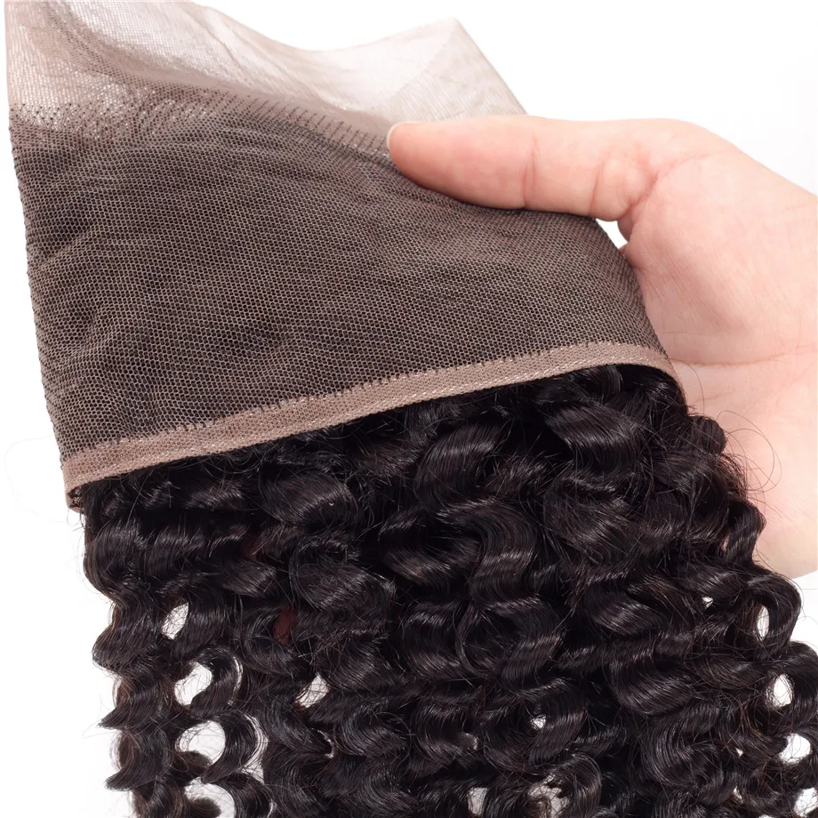 
afro kinky curly virgin malaysian hair 13x4 closure ear to ear hd lace frontal 