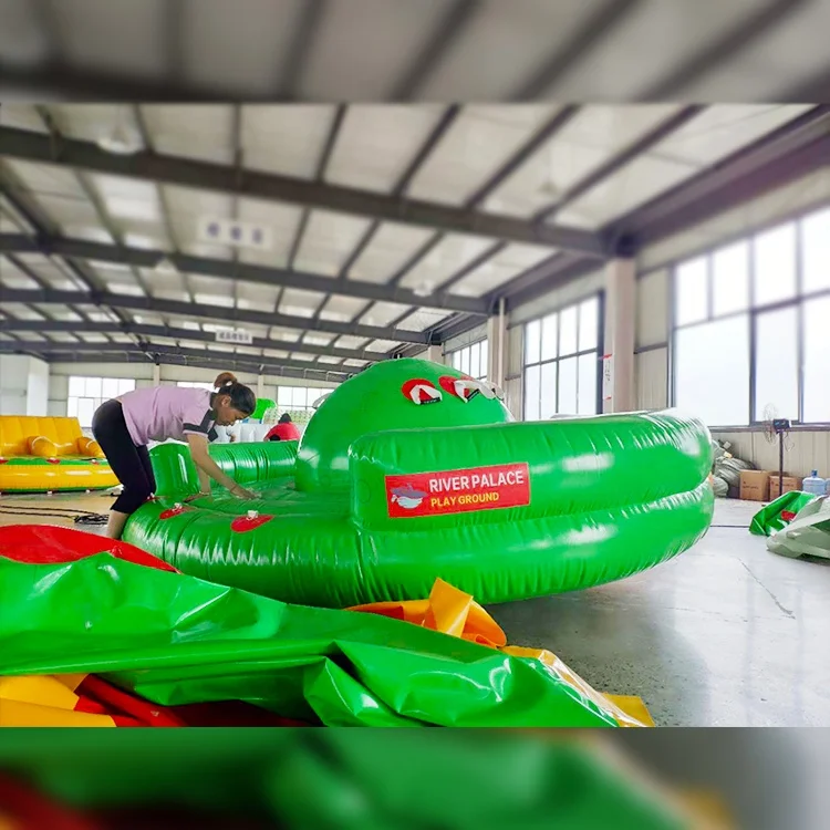 Inflatable Disco Boat Water Toy, Inflatable Water Spinner Gyro, Disco Boat Tube