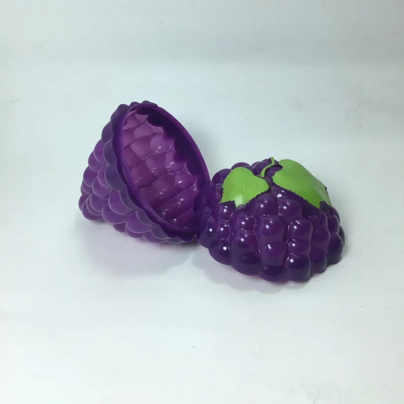 Purple Grapes To-Go Box Plastic Container  Fruit keeper