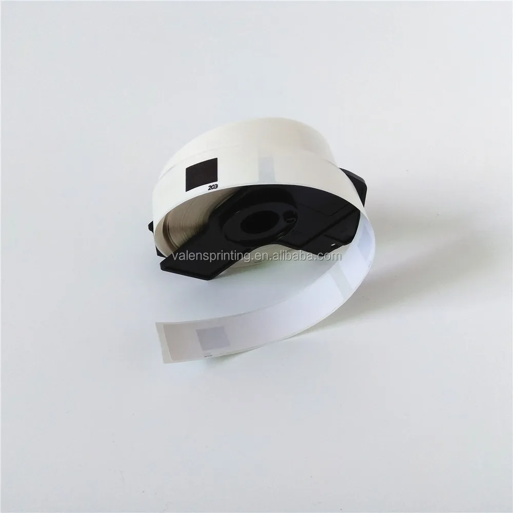 Brother DK 11203 1203 Compatible Labels 17mm x 87mm x 300 labels with plastic frame for QL 570 580 700 800 810W 820NWB1050 1100