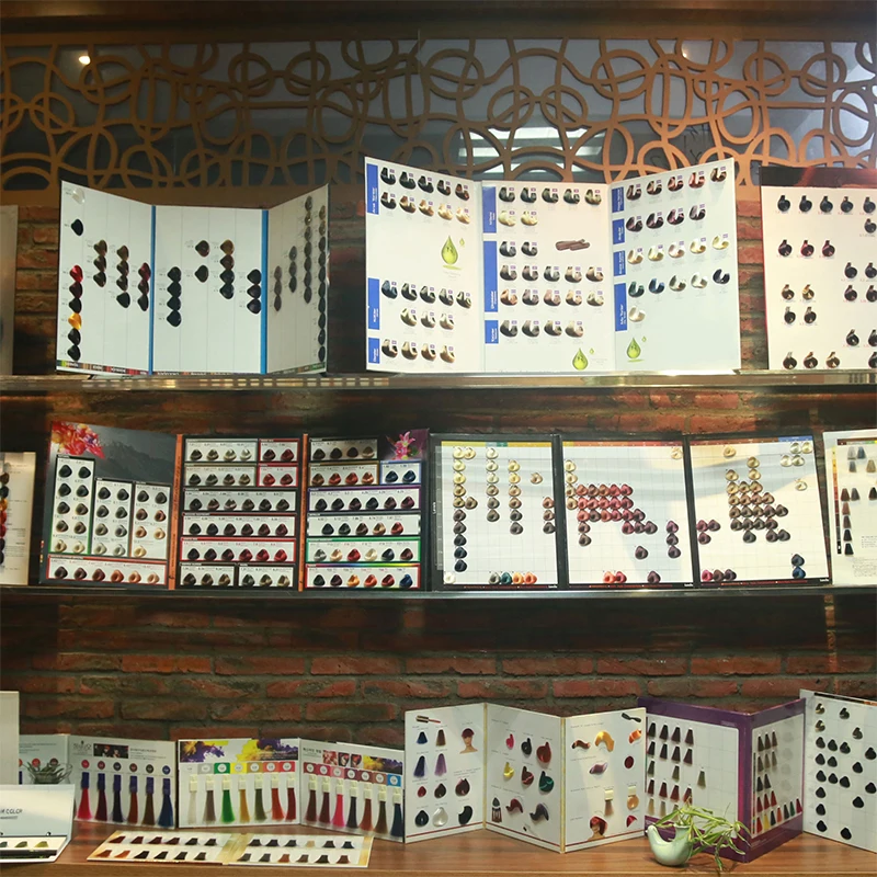 Wholesale high quality hot sale OEM design professional hair color chart