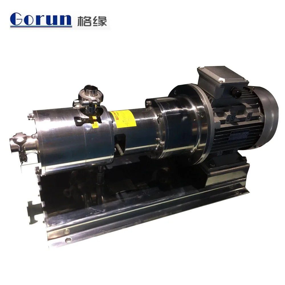 
Emulsifying Pump/sauce Homogenizing Inline Mixer/mayonnaise High Shear Emulsion Pump 