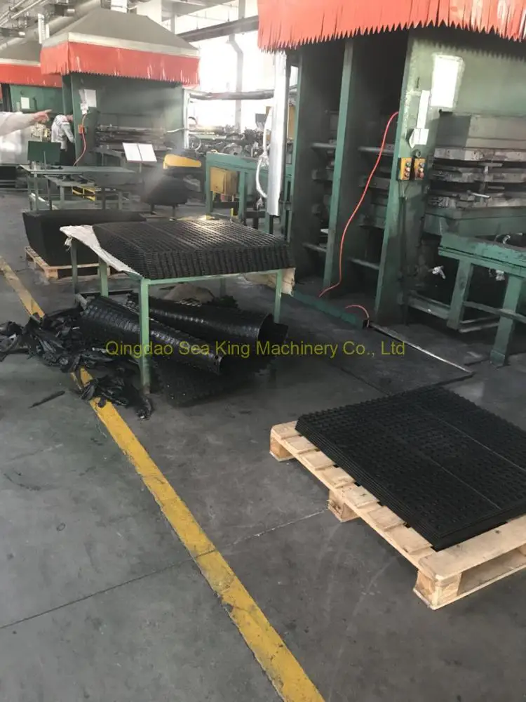 High speed open/close molds rubber vulcanizing press