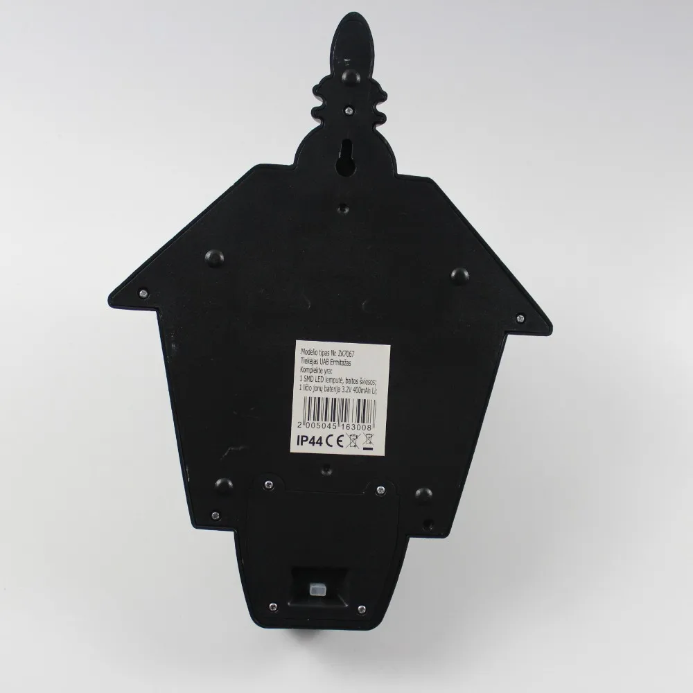 
Led outdoor garden waterproof plastic powered wall solar sensor light 