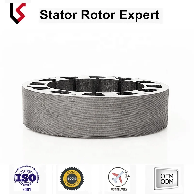 OD120 High quality stamping lamination motor parts stator rotor for motors brushless rotor stator