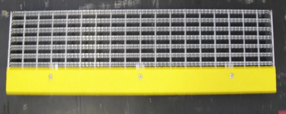 aluminum GRP Fibreglass stair nosing