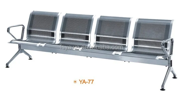 Cheap Price Link Seating Waiting Chairs Metal Iron Bus Station Chair