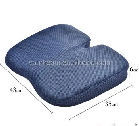 FREEDOM Seat Wedge Cushion COCCYX Chiro Lumbar Support Back Ache Pain Relief Car