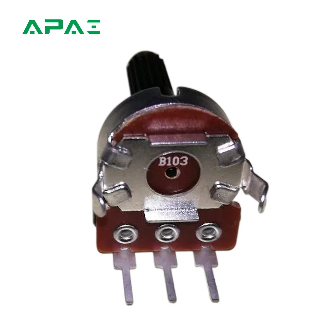 APAI RK1615N 16 мм одиночный изолированный линейный потенциометр роторный потенциометр