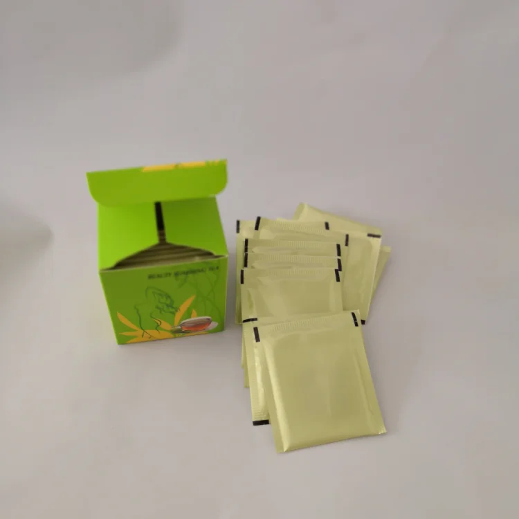 Custom herbal detox tea with private label Rose Lotus Weight loss tea 30 bags