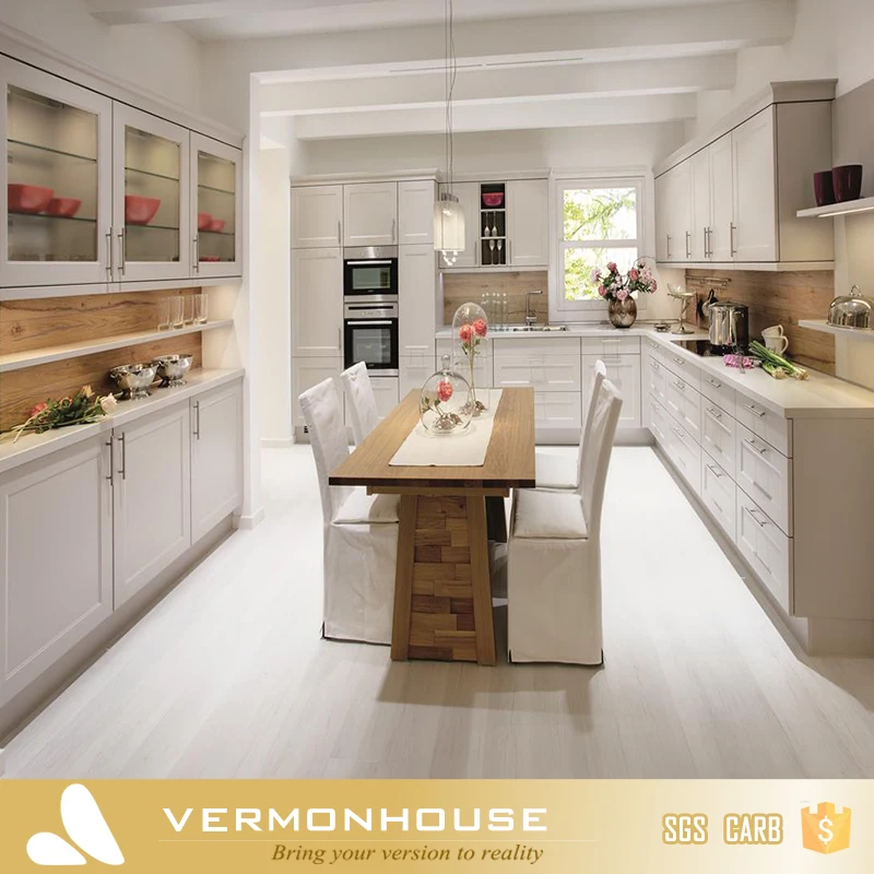 2022 Hangzhou Vermont Modern Design Kitchen Cabinets PVC Foam Board Particle Board Turkey