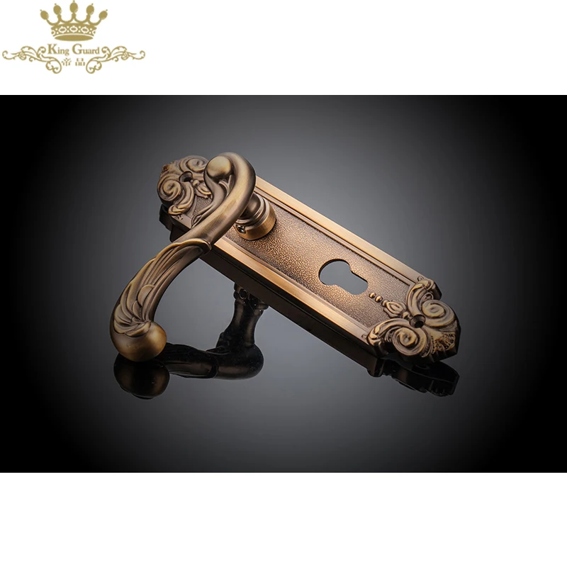 Superior quality cold room internal door pull handle metal bedroom interior door handle lock