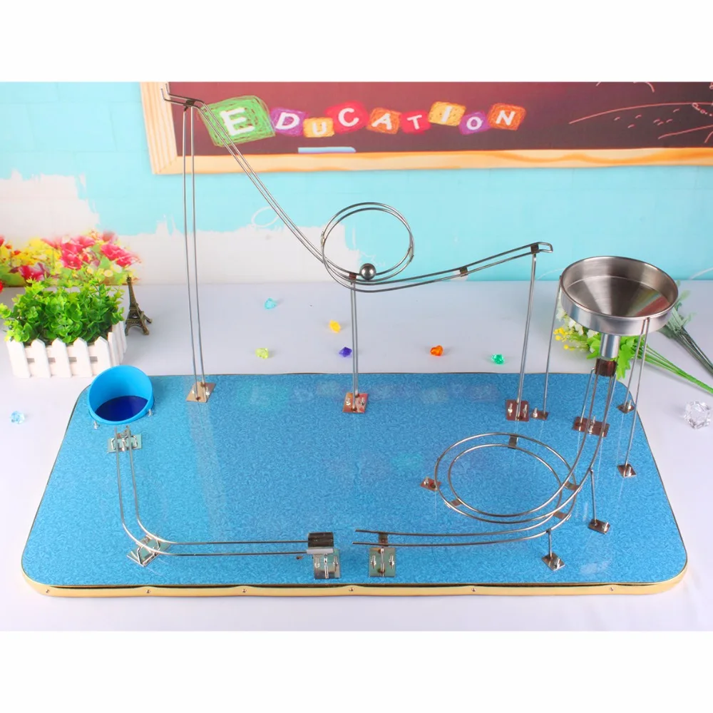 Physical Centrifuge Orbit Diy Roller Coaster Assemble Kit Educational Toys For Kids