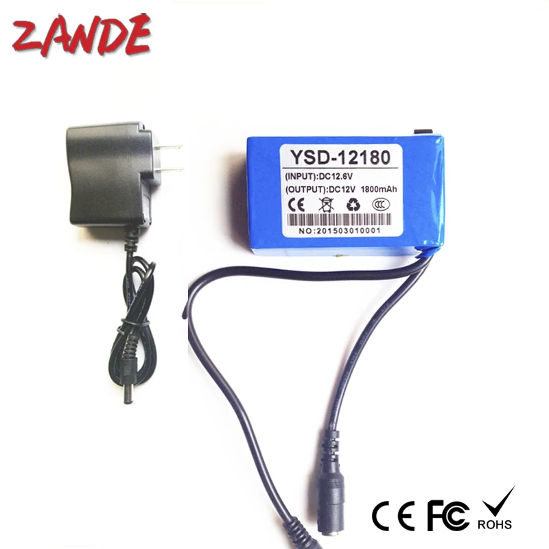 Li-ion battery 12V 1800mAh lithium battery pack,OEM different capacity