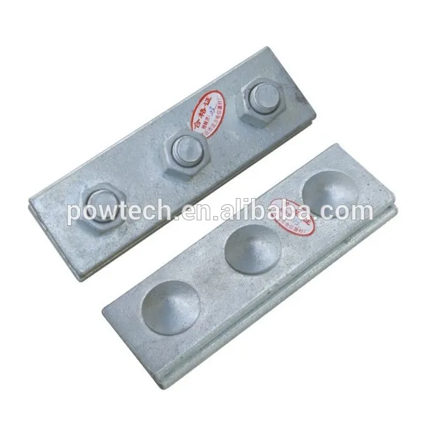 оцинкованный стальной трос промежуточные зажимы/пол-лайн фитинги