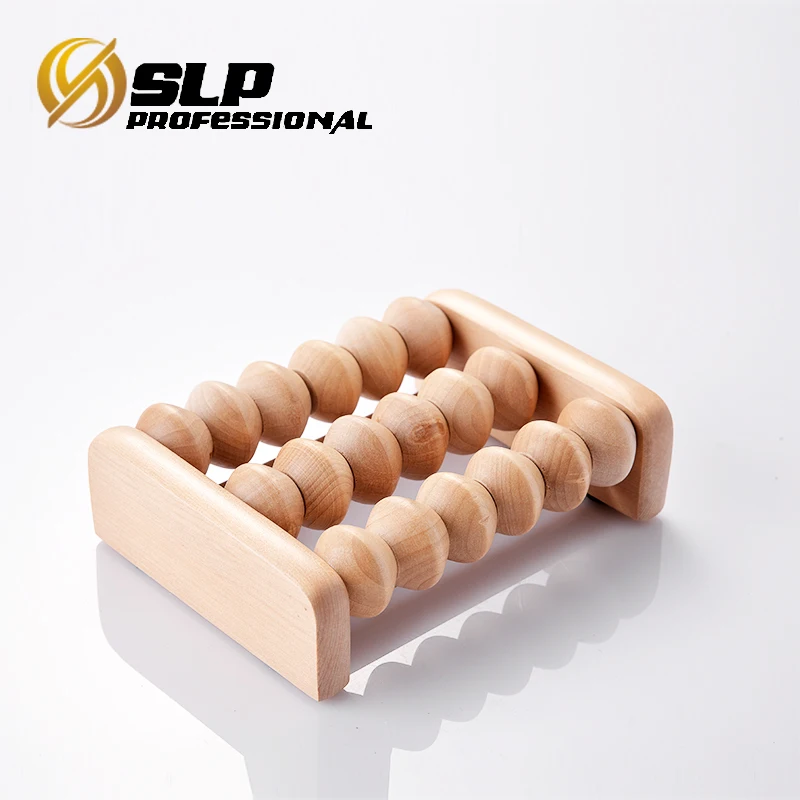 Back massager Wooden Roller Reflexology Massager Tool