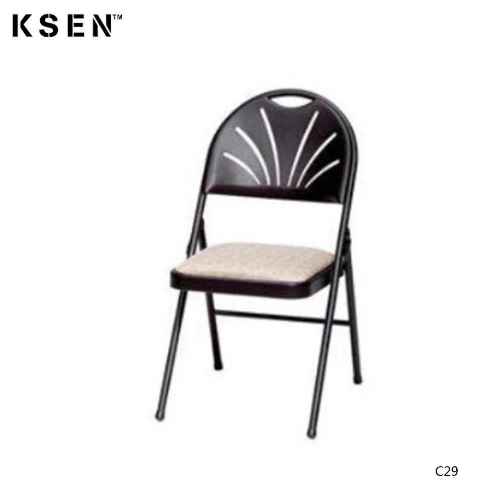 cheap folding chair with backrest(KC-C29)