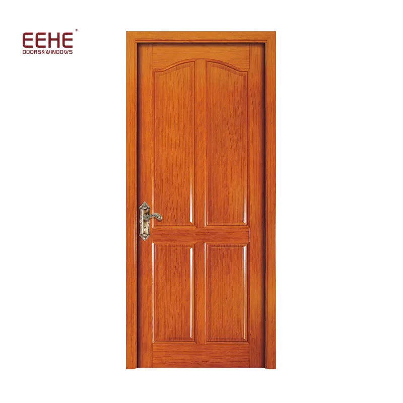 Villa High End Entrance Wood Design Door Wood Panel Partition Door