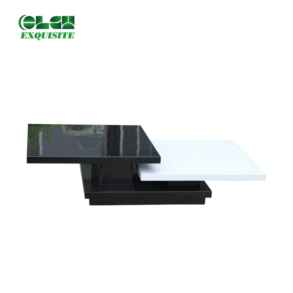 Newest Popular Modern Design Living Room Wood Center Coffee Table