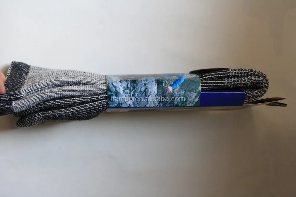 men thick thermal outdoor Merino wool  socks