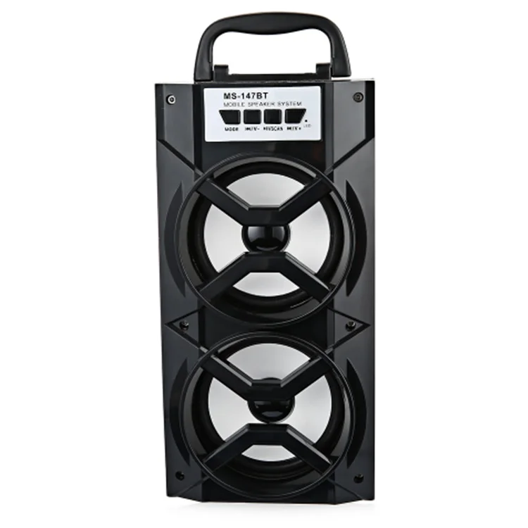 Hi-Fi Stereo wireless portable Subwoofer speaker with TF USB FM Radio