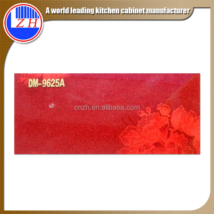 Texture design high gloss laminate Acrylic Sheet wholesale for furniture and cabinet