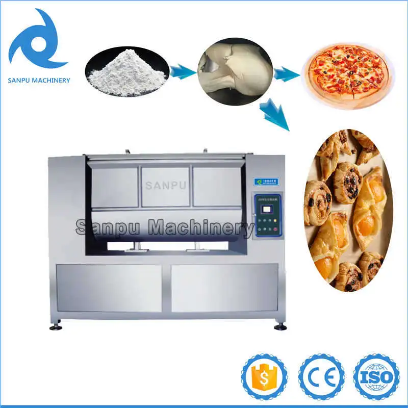 Vacuum Dough Mixer For Processing Flour Products