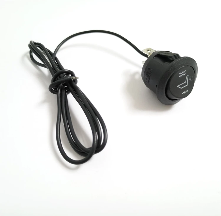 Модификация автомобиля 12V общие авто 3 передач Кнопка сиденья термостойкие кулисный переключатель