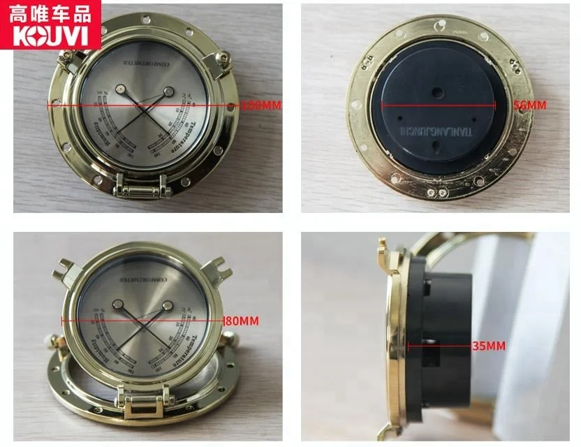 
yacht marine weather station Nautical Barometer 