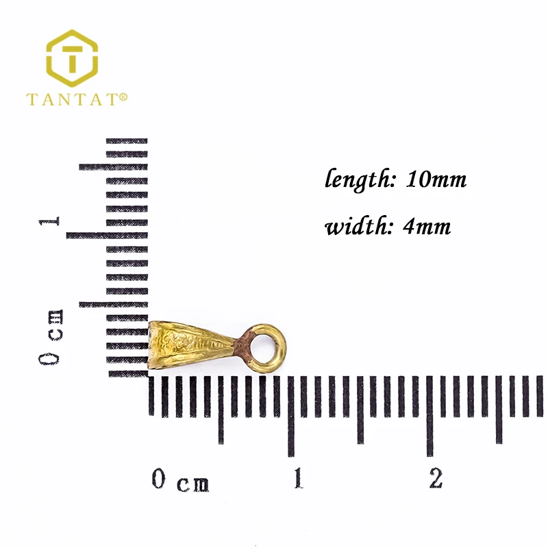 Brass Clasp For Making Pendant, Clasp Bails Charms Jewelry Findings