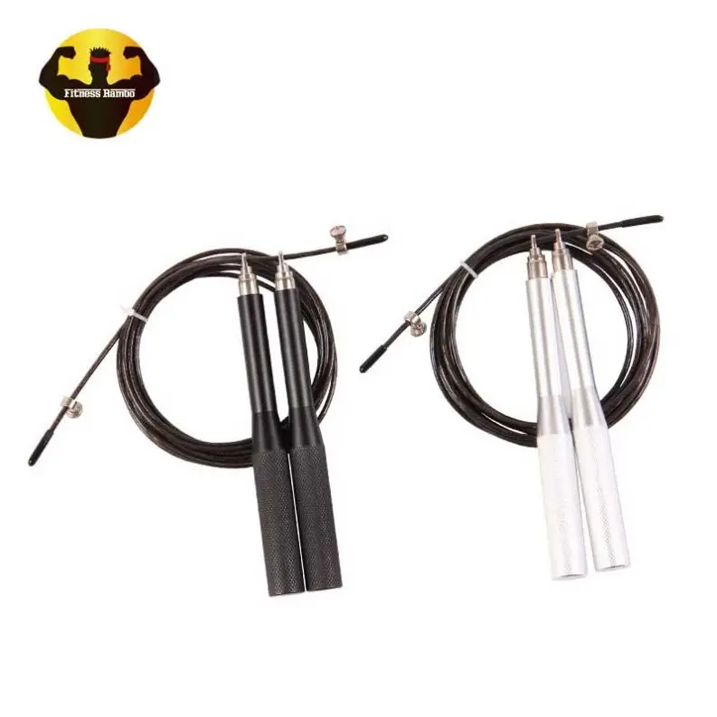 RAMBO 2022 wholesale Aluminium handle Hot Sell Steel Wire skipping speed jump Rope
