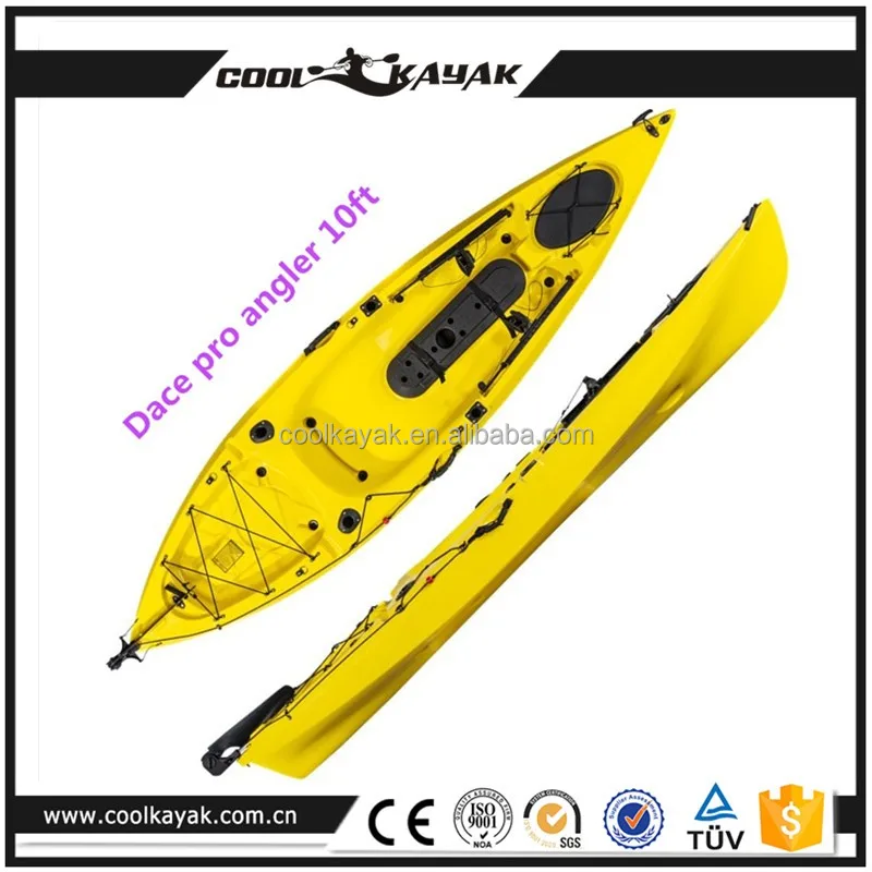 China double fishing kayak pedal drive kayak with stabilizer