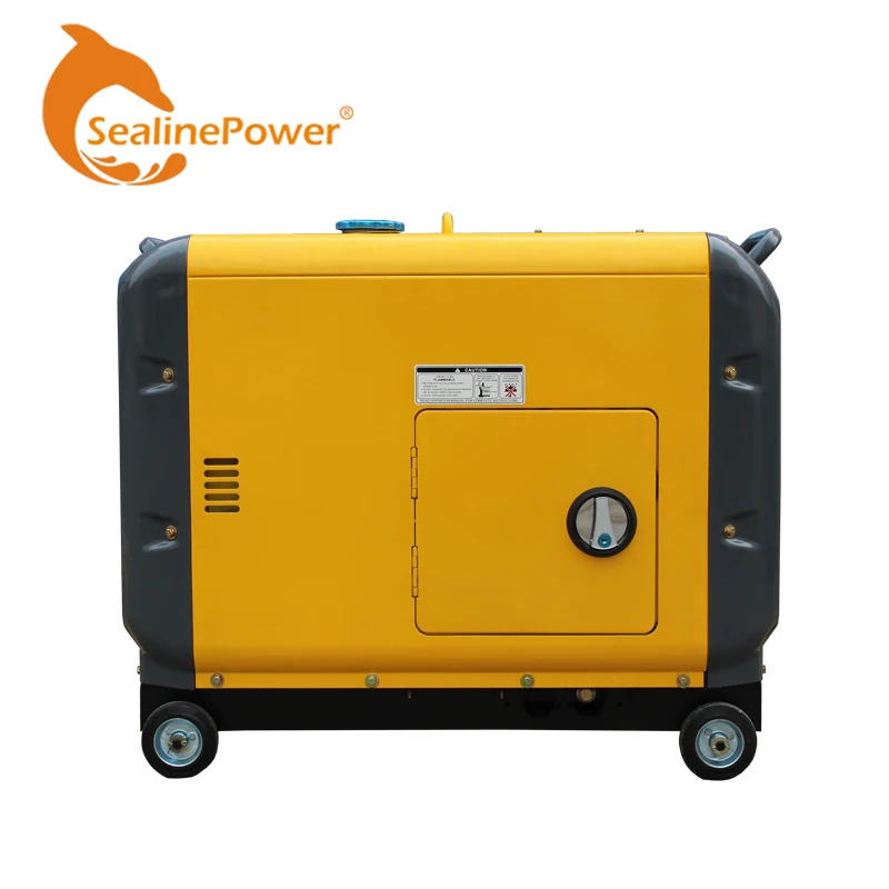 5KW low noise super silent type diesel generator for home use
