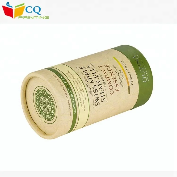 China supplier custom made cardboard paper tube box for food packaging