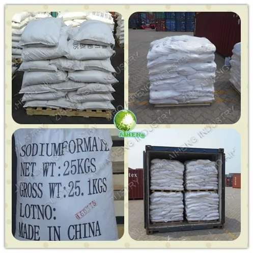 Factory Price 92% 95% 98% Sodium Formate for Leather Industry