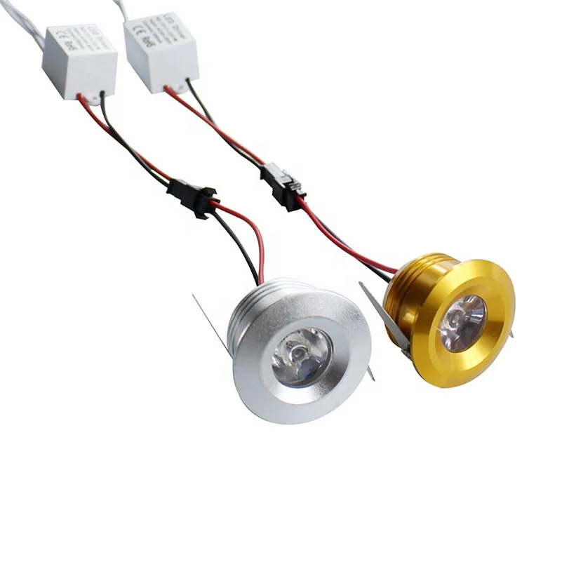 2019 Mini 1w 3w 2700k led recessed spotlight small ceiling spot light for showcase
