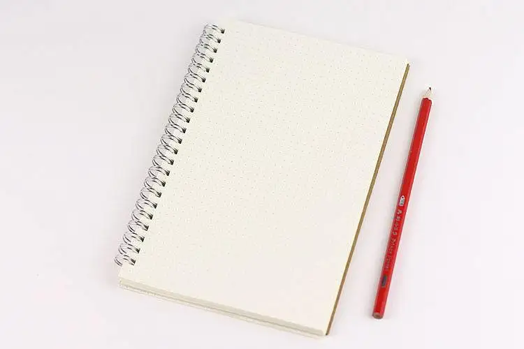 papeleria  Design Paper A4 Ring Bound 70 Sheet Personalize Wide Lined Spiral Notebook