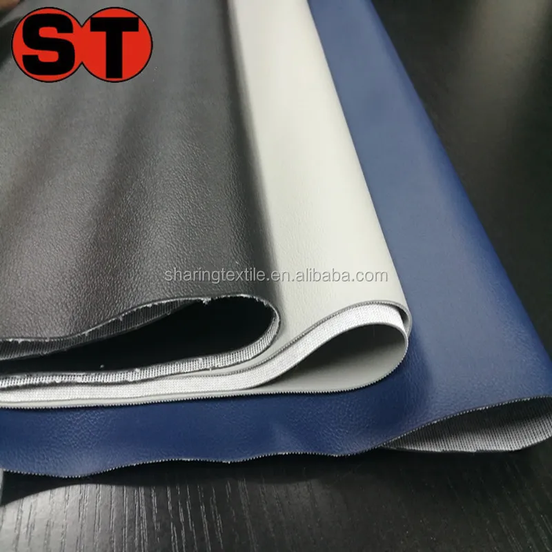 Anti-UV/Cold Resistant/FR Automotive&Marine Vinyl Upholstery Leather Fabric For Boat Seat Cover And Yacht Couch