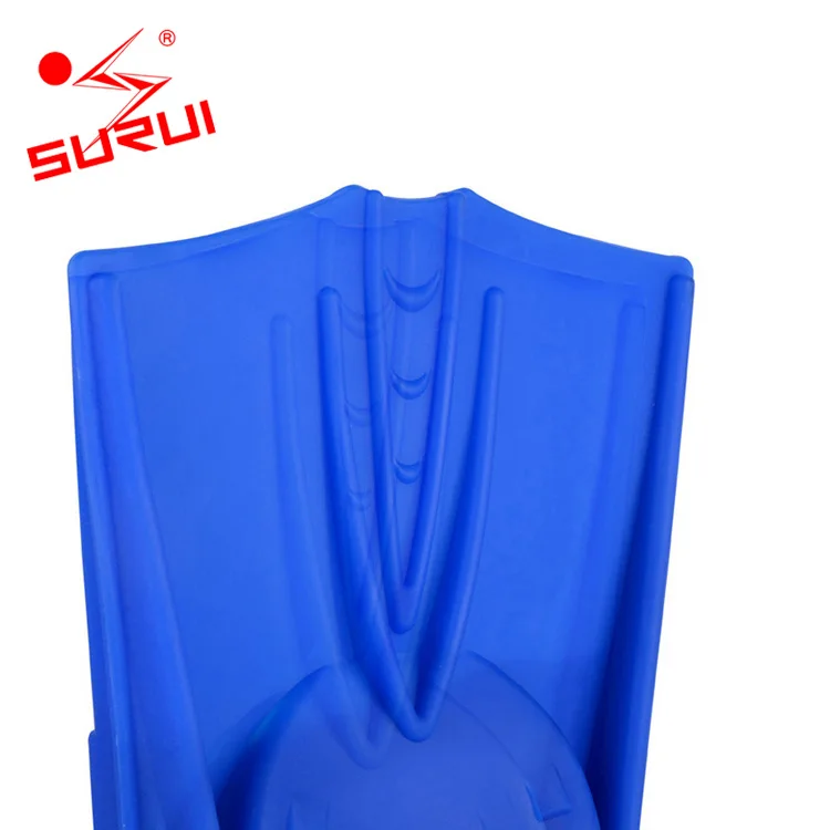 
Less Resistance Short swimming fins training silicone swim snorkel fins 
