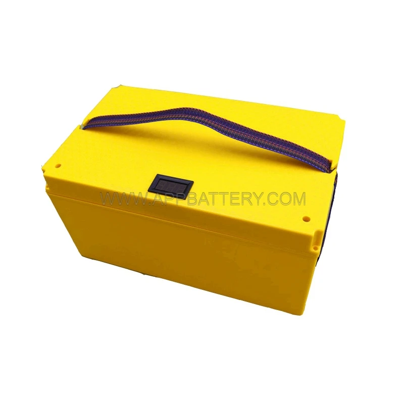 В 12 в пластик Корпус резервной батареи питания Портативный батарея коробка с Вольтметр
