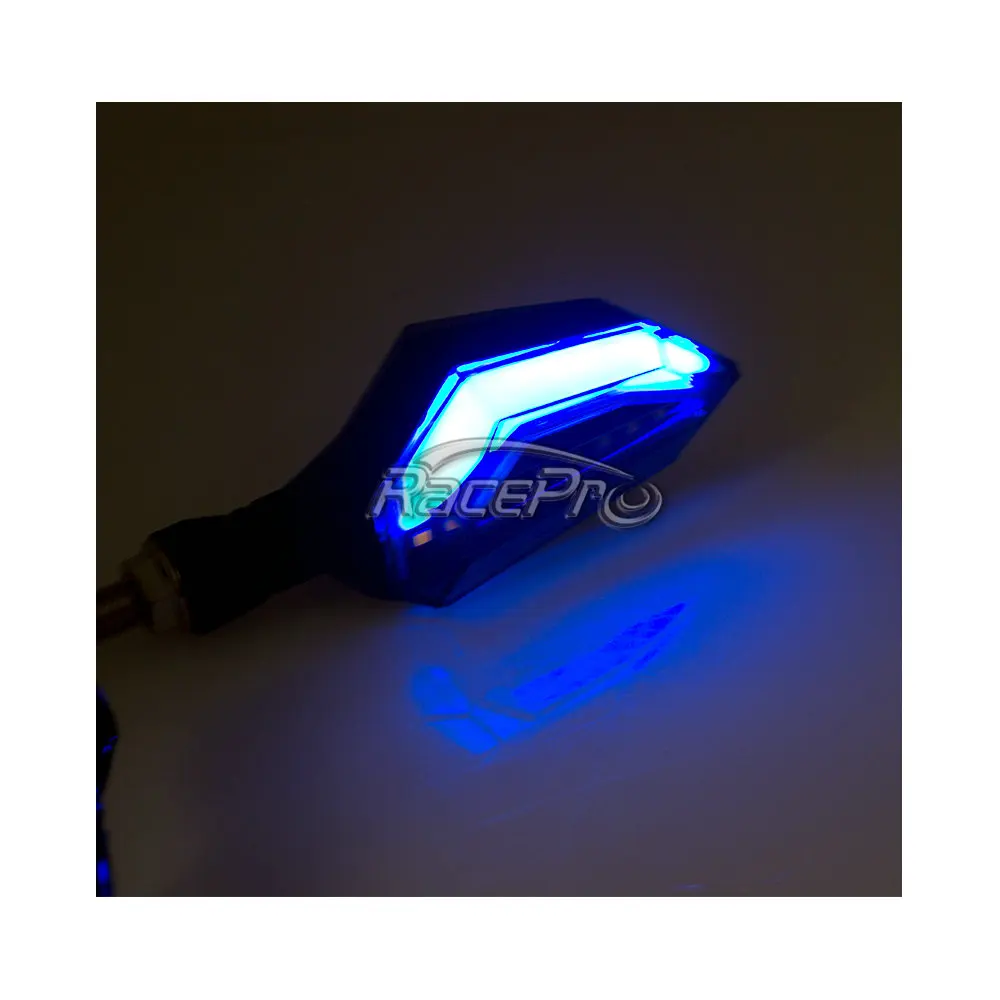 2x12 В двухцветный 18LED указатель поворота для мотоцикла