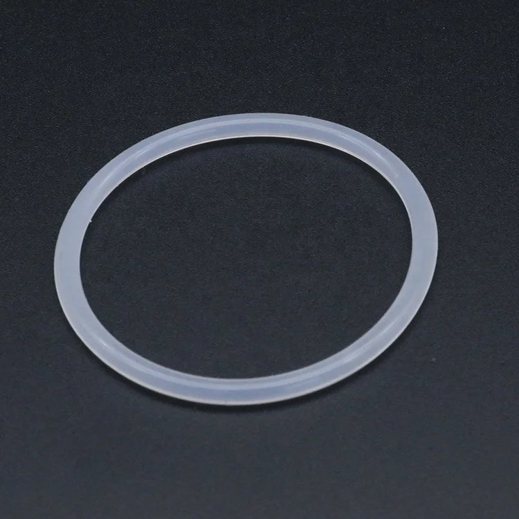 AS568 food grade clear soft rubber seals colored soft silicone o ring