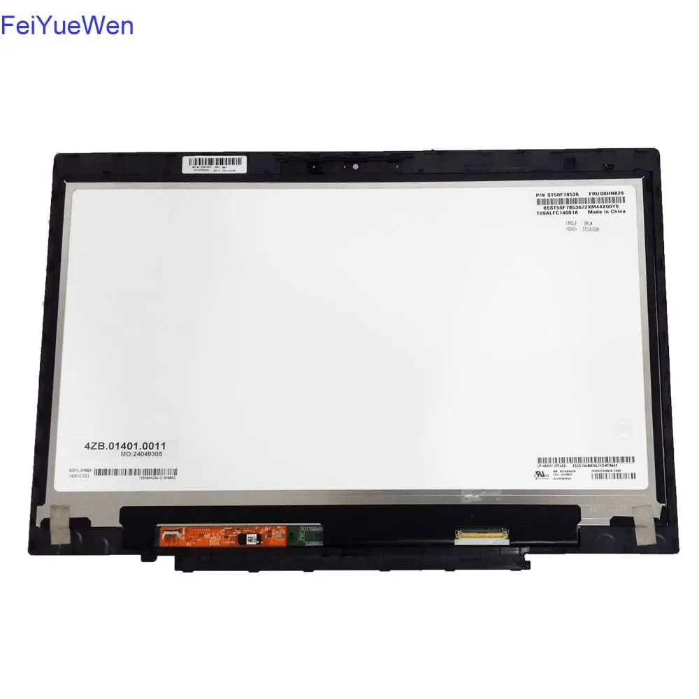 LP140QH1-SPA2 IPS LCD сенсорный дигитайзер в сборе подходит для Lenovo X1 Carbon QHD 14 0