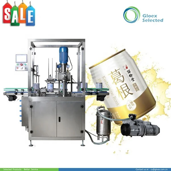 Automatic Vacuum and nitrogen can seamer