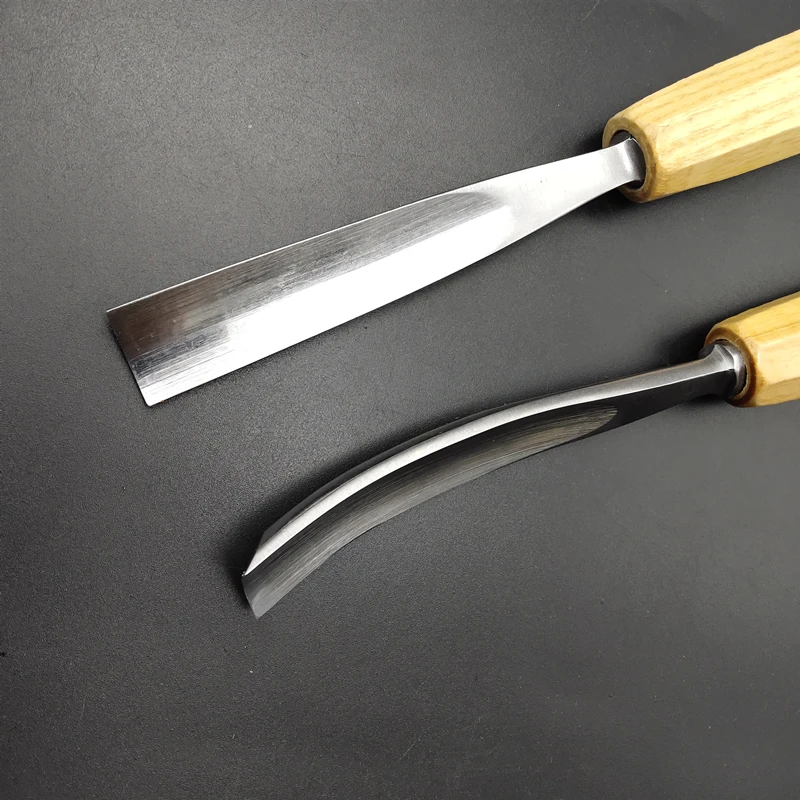 12 pcs Professional hand tools wood carving chisel set