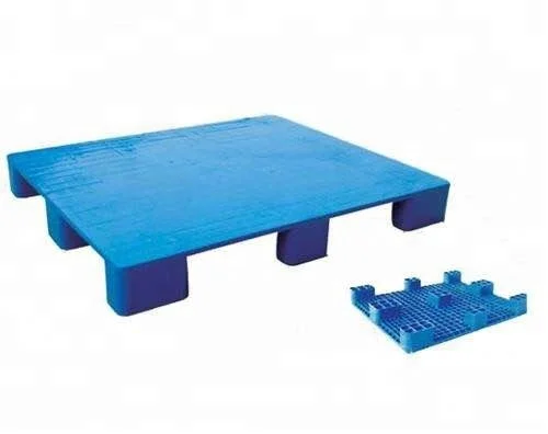 Плоский верхний односторонний пластиковый поддон 1100x1100 мм