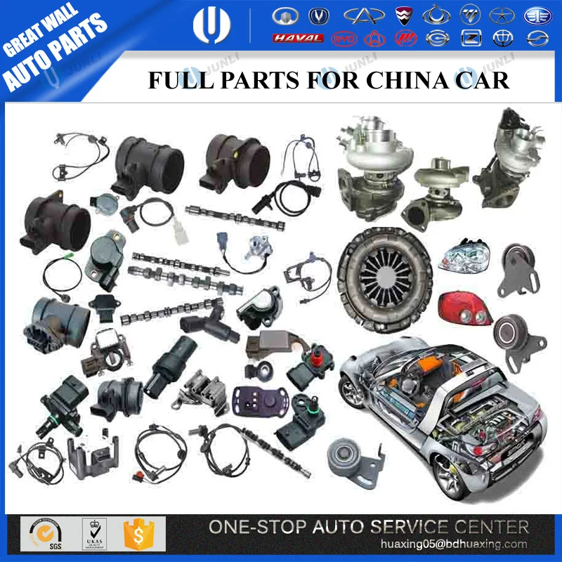 ALL BYD AUTO SPARE PARTS 10142996-00 FULL ACCESSORIES FOR BYD F0 F3 G3 FLYER AUTO PARTS