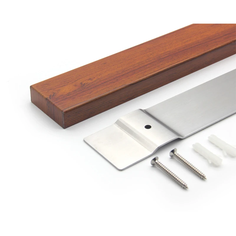 18 Inch Strong Magnet Strength Bamboo Magnetic Knife Block Stainless Steel Magnetic Knife Strip Magnetic Knife Holder
