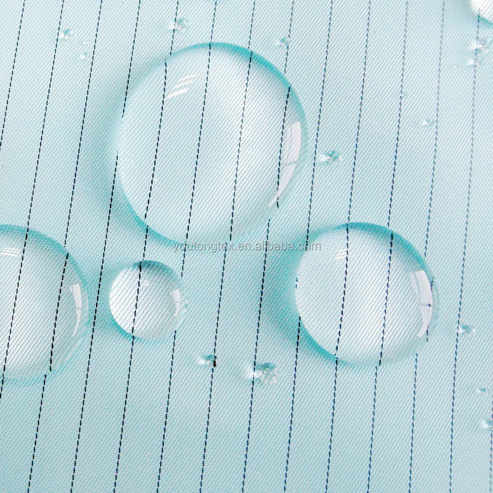 polyester waterproof anti-static fabric