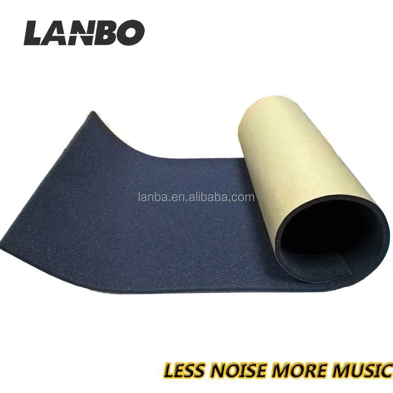 More soft sound proof foam, car sound insulation foam, LANBO sound insulator for car